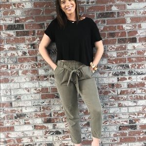 Olive Green Pants